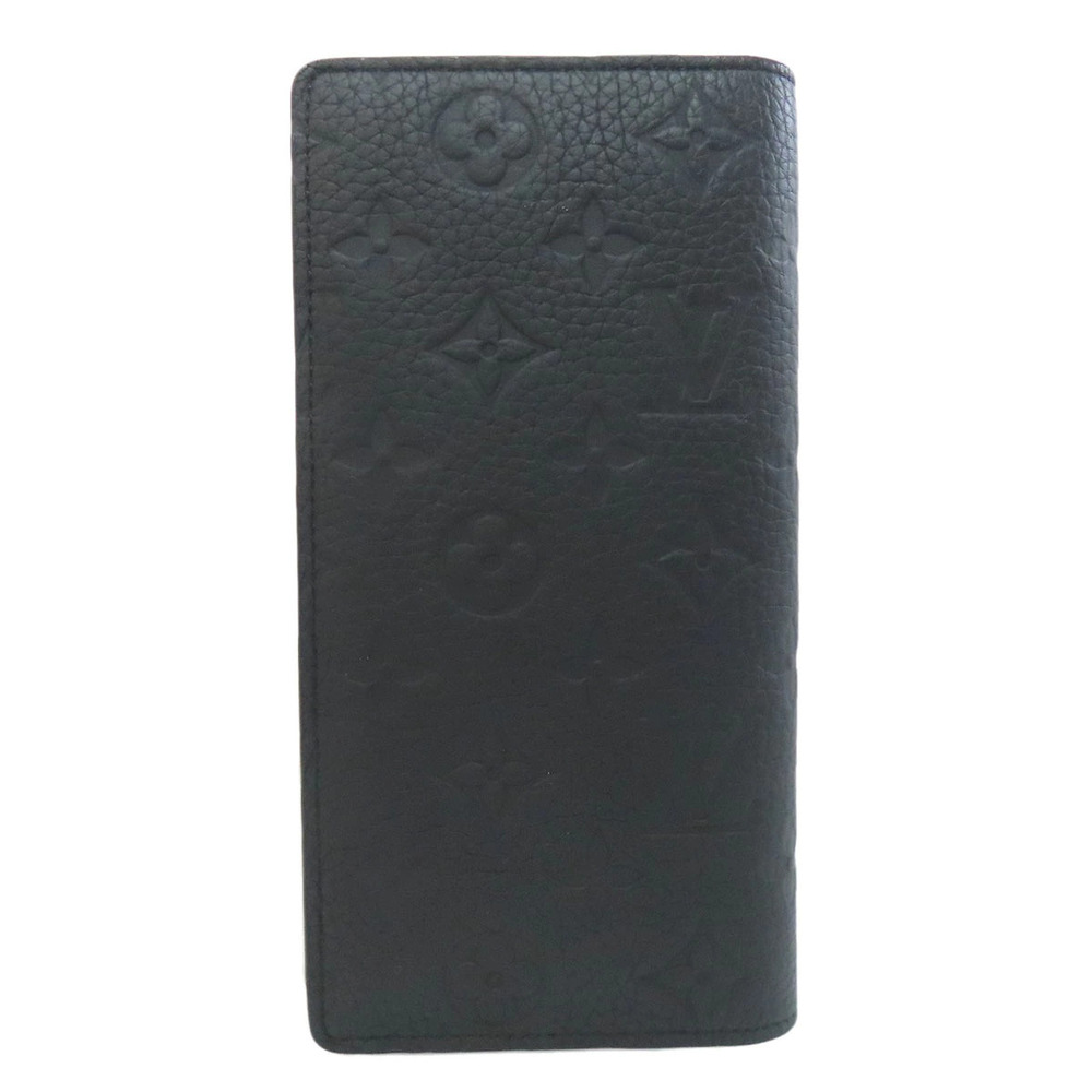 Louis Vuitton Portefeuille Shadow Long Monogram Brazza Wallet Black